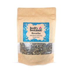 Holly Botanic Breathe Tisane | Elderflower & Rosehip | 60 Cup Loose