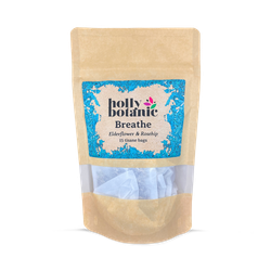 Holly Botanic Breathe Tisane | Elderflower & Rosehip | 15 Tea Bags