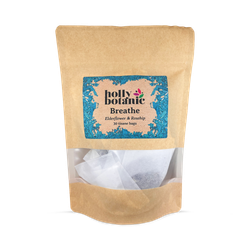 Holly Botanic Breathe Tisane | Elderflower & Rosehip | 30 Tea Bags