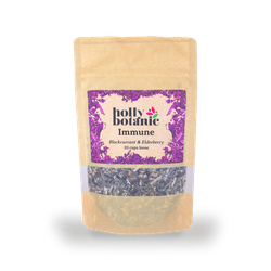 Holly Botanic Immune Tisane | Blackcurrant & Elderberry | 20 Cup Loose