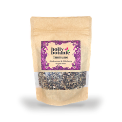 Holly Botanic Immune Tisane | Blackcurrant & Elderberry | 60 Cup Loose