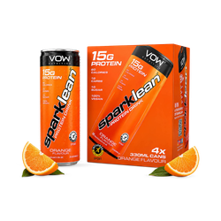 Sparklean Protein Drink Orange Flavour 330ml x 4