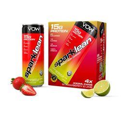 Sparklean Protein Drink Strawberry & Lime Flavour 330ml x 4