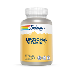 Solaray Liposomal Vitamin C 500mg, 100 Vegan Capsules, High Absorption