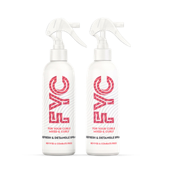 FYC For Your Curls Refresh and Detangle Spray for Curly Hair 2 x 250ml