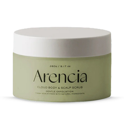 ARENCIA Fresh Cloud Body & Scalp Scrub (Geranium & Prim Rose) 260g