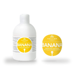 Kallos Cosmetics KJMN Banana Extract Fortifying Hair Mask 1L