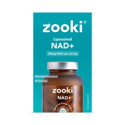 Zooki Liposomal NAD+ 300mg Capsules - 30 Day Supply 30 Capsules
