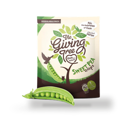 The Giving Tree Vaccum Fried Sweet Pea Crisps 12 x 36g