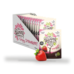 The Giving Tree Freeze Dried Strawberry Crisps 12 x 38g