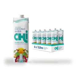 Chi Pure Coconut Water 6 x  1L