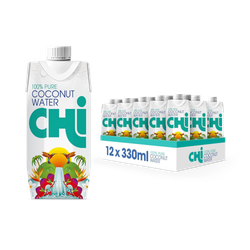 Chi Organic Pure Coconut Water 12 x 330ml