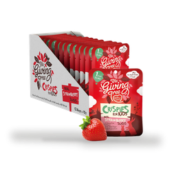 The Giving Tree Freeze Dried Crispies for Kids Strawberry 12 x 10g