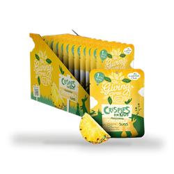 The Giving Tree Freeze Dried Pineapple Crispies for Kids 12 x 10g