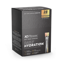 XO Fitness Hydration Sachets - 28 Pack - Peach & Pineapple