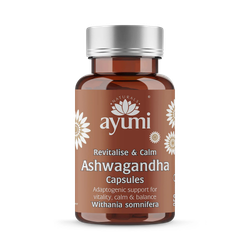 Ashwagandha Vegan Capsules, Natural Stress and Energy Support | High Potency 60 Capsules