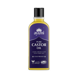 Pure Castor Oil, Natural Oil for Lashes, Body and Dry Skin