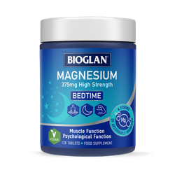 Bioglan Magnesium Bedtime tablets 375 mg 120 Tablets
