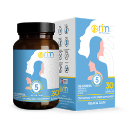 Rym Nutrition De-Stress Relax & Calm Formula  30Capsules