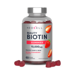 Neocell Beauty Biotin 10,000ug 60 Vegan Gummies