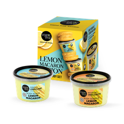 Organic Shop Lemon Macaron Fusion Perfect Body Gift Set 250ml/250ml