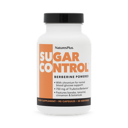NaturesPlus Sugar Control Berberine Complex 90 Capsules
