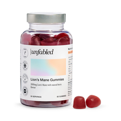 Unfabled Lion's Mane Gummies - 60 Gummies