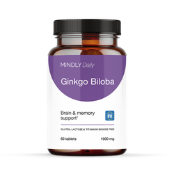 Ginkgo Biloba 1000mg, 60 tablets