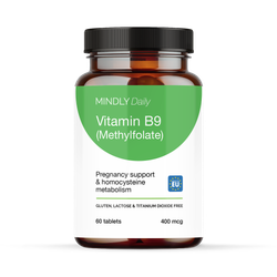 Vitamin B9 (Methylfolate) 400mcg  60 tablets