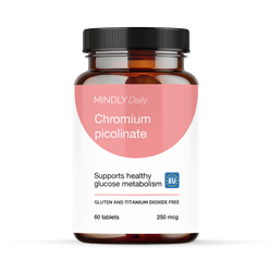 Chromium Picolinate 250 mcg  60 tablets