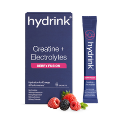 Hydrink Creatine & Electrolytes Berry Fusion - 6 sachets