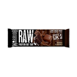Warrior Raw Flapjack Protein Bars Chocolate Brownie 12 x 75g