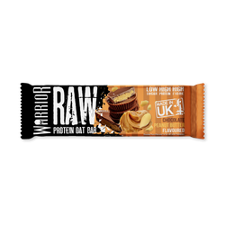 Warrior Raw Flapjack Protein Bars Chocolate Peanut 12 x 75g