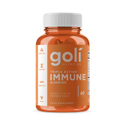 Goli Triple Action Immune Gummies 60