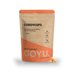 GOYU Cordyceps Capsules 500mg Organic - 60 Capsules