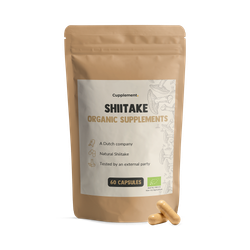 Cupplement Shiitake 500mg Organic - 60 Capsules