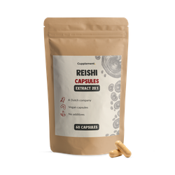Cupplement Reishi Extract 400mg - 60 Capsules
