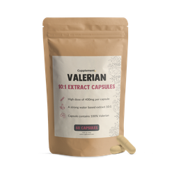 Cupplement Valerian Extract 400mg - 60 Capsules
