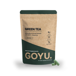 GOYU Green Tea Extract Capsules 500mg (L-Theanine) - 60 Capsules