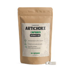 Cupplement Artichoke Extract 500mg - 60 Capsules