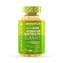 Novomins Hydration Electrolyte Gummies - 30 servings Lemon 90 Gummies
