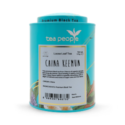 Tea People China Keemun - Loose Leaf Black Tea - 125g Tin Caddy