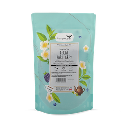 Tea People Decaf Earl Grey - Loose Leaf Black Tea - 200g Refill Pack