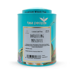Tea People Darjeeling Muscatel - Loose Leaf Black Tea - 125g Tin Caddy