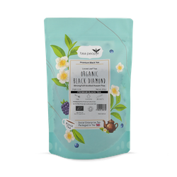 Tea People Organic Black Diamond - Loose Leaf Black Tea - 250g Refill Pack