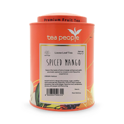 Tea People Spiced Mango - Loose Leaf Fruit Tea - 125g Tin caddy
