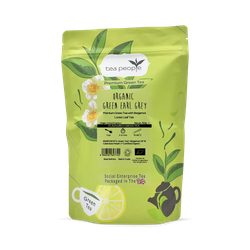 Tea People Green Earl Grey - Loose Leaf Green Tea - 250g Refill Pack