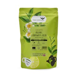 Tea People Organic Gunpowder Green - Loose Leaf Green Tea - 250g Refill Pack