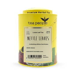 Tea People Nettle Leaves - Loose Leaf Herbal Tea - 60g Tin Caddy