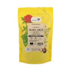 Tea People Organic Ginger - Loose Leaf Herbal Tea - 250g Refill Pack